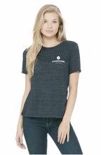 Load image into Gallery viewer, Real Talk Relaxed SS Tee in Navy Htr