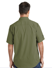 Load image into Gallery viewer, CrossCreek x Carhartt Force® SS Woven Shirt in Olive