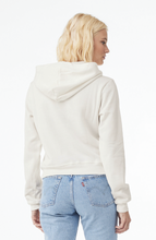 Load image into Gallery viewer, Straight Talk Womens Mid-Length PO Hoodie in Vintage White
