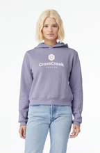 Load image into Gallery viewer, Straight Talk Womens Mid-Length PO Hoodie in Dark Lavender