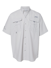 Load image into Gallery viewer, CrossCreek x Columbia - PFG Bahama™ II SS Woven Shirt in Cool Grey