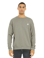 Load image into Gallery viewer, In The Know Unisex Crew Sweatshirt in Stone Htr