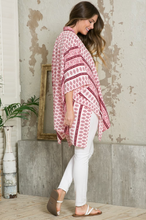 Load image into Gallery viewer, Meridian Open Cardigan in Red