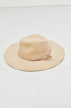 Load image into Gallery viewer, Promises Sueded Fedora Hat