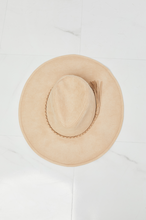 Load image into Gallery viewer, Promises Sueded Fedora Hat