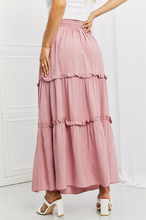 Load image into Gallery viewer, Emma Ruffled Maxi Skirt in Light Mauve