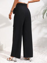 Load image into Gallery viewer, Bella Wide Leg Pants in Black