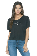 Load image into Gallery viewer, Fellowship SS Flowy Box Tee in Black
