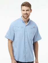 Load image into Gallery viewer, CrossCreek x Columbia - PFG Tamiami™ II SS Woven Shirt in Sail Blue
