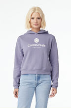 Load image into Gallery viewer, Straight Talk Womens Mid-Length PO Hoodie in Dark Lavender
