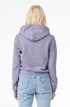 Load image into Gallery viewer, Straight Talk Womens Mid-Length PO Hoodie in Dark Lavender
