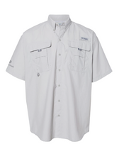 Load image into Gallery viewer, CrossCreek x Columbia - PFG Bahama™ II SS Woven Shirt in Cool Grey

