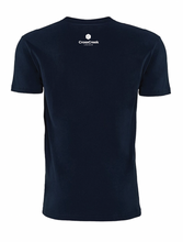 Load image into Gallery viewer, In The Know Unisex Pocket Tee in Navy
